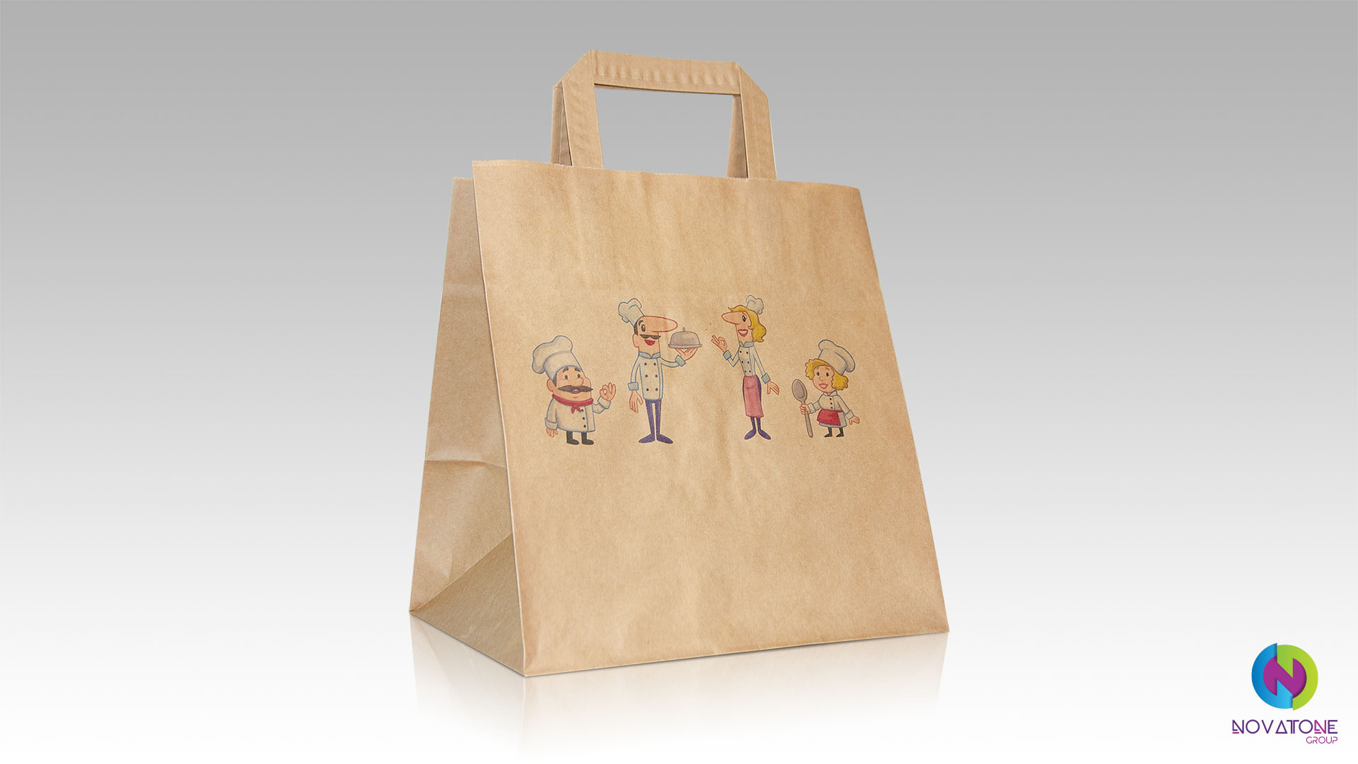 Kraft Paper Bag - Product Photography - Novatone Group - Skopje, Macedonia