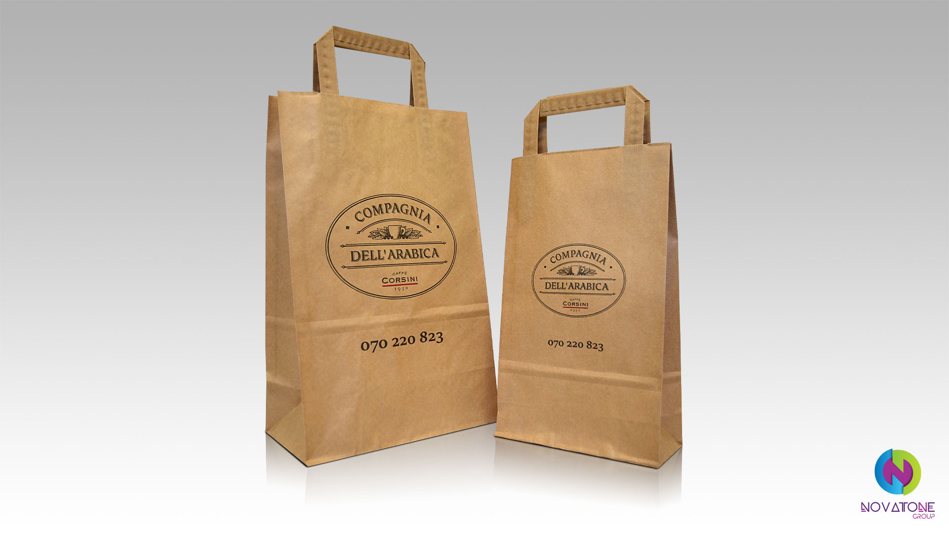 Kraft Paper Bag - Product Photography - Novatone Group - Skopje, Macedonia