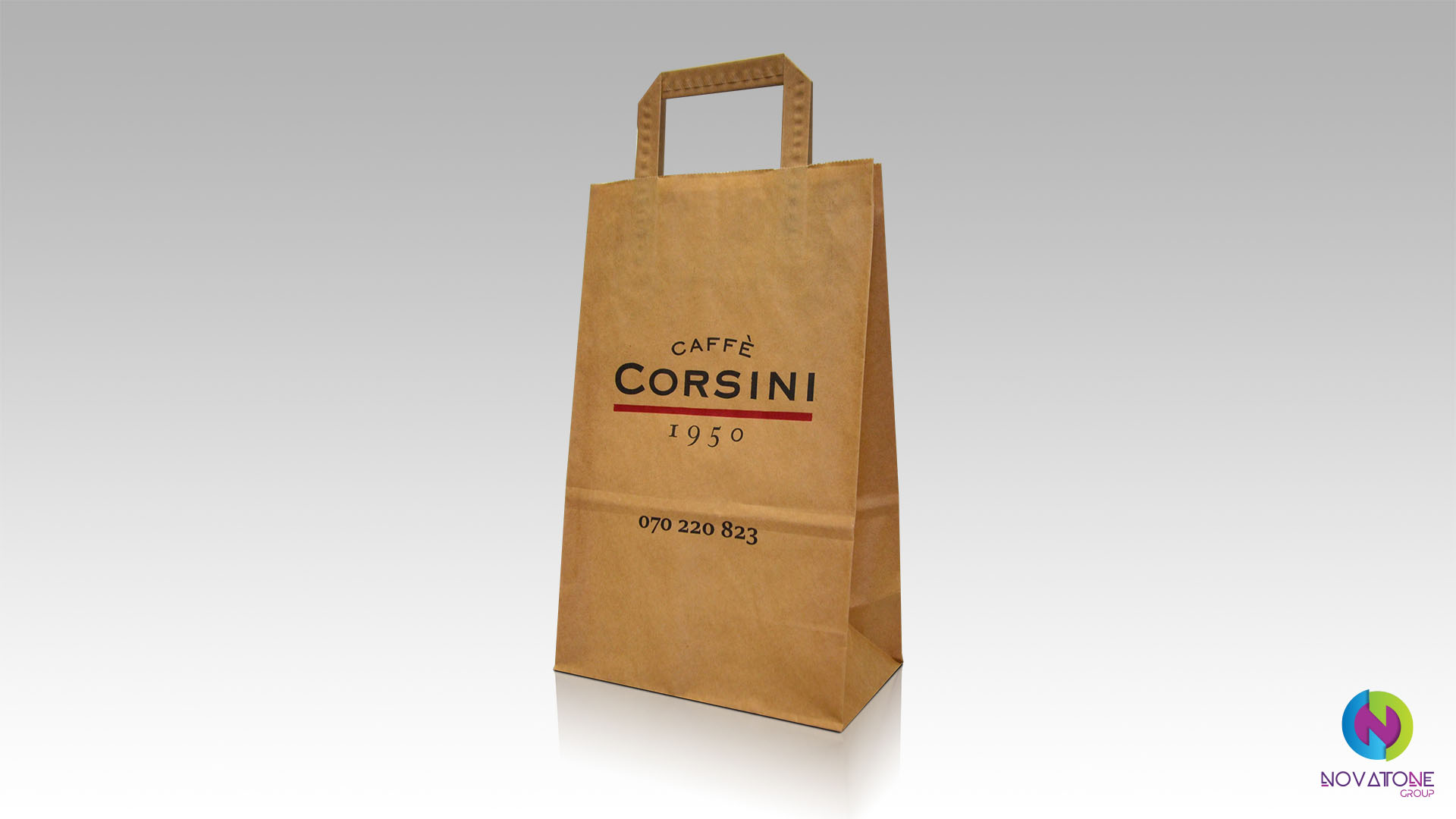 Kraft Paper Bag - Product Photography - Novatone Group - Skopje, Macedonia