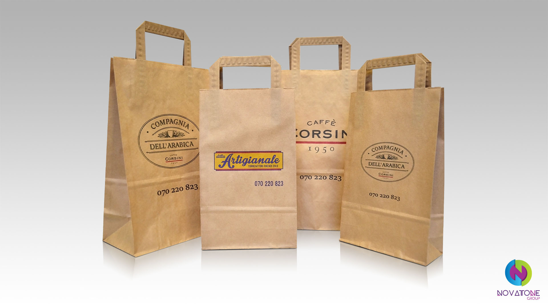 Kraft Paper Bag - Product Photography - Novatone Group - Skopje, Macedonia