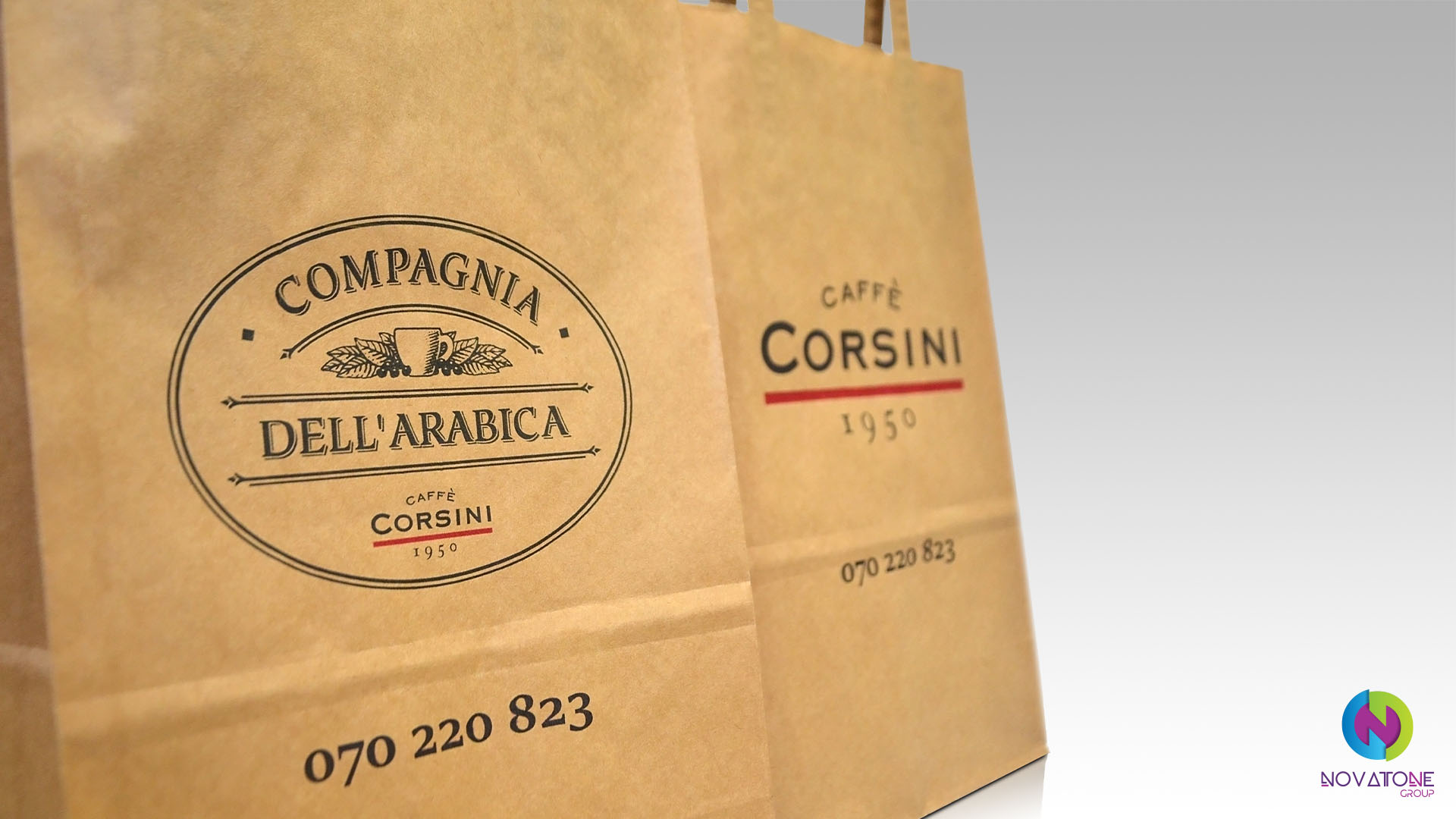 Kraft Paper Bag - Product Photography - Novatone Group - Skopje, Macedonia