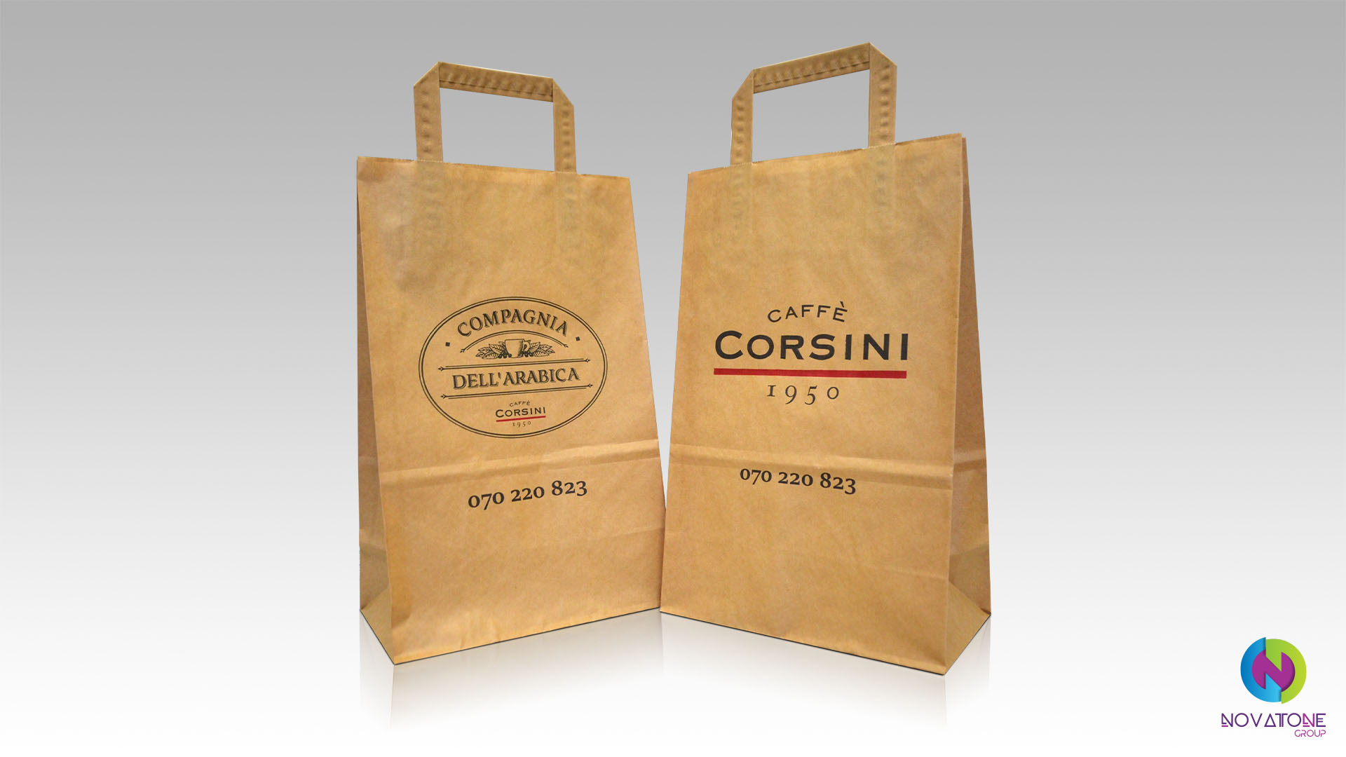 Kraft Paper Bag - Product Photography - Novatone Group - Skopje, Macedonia