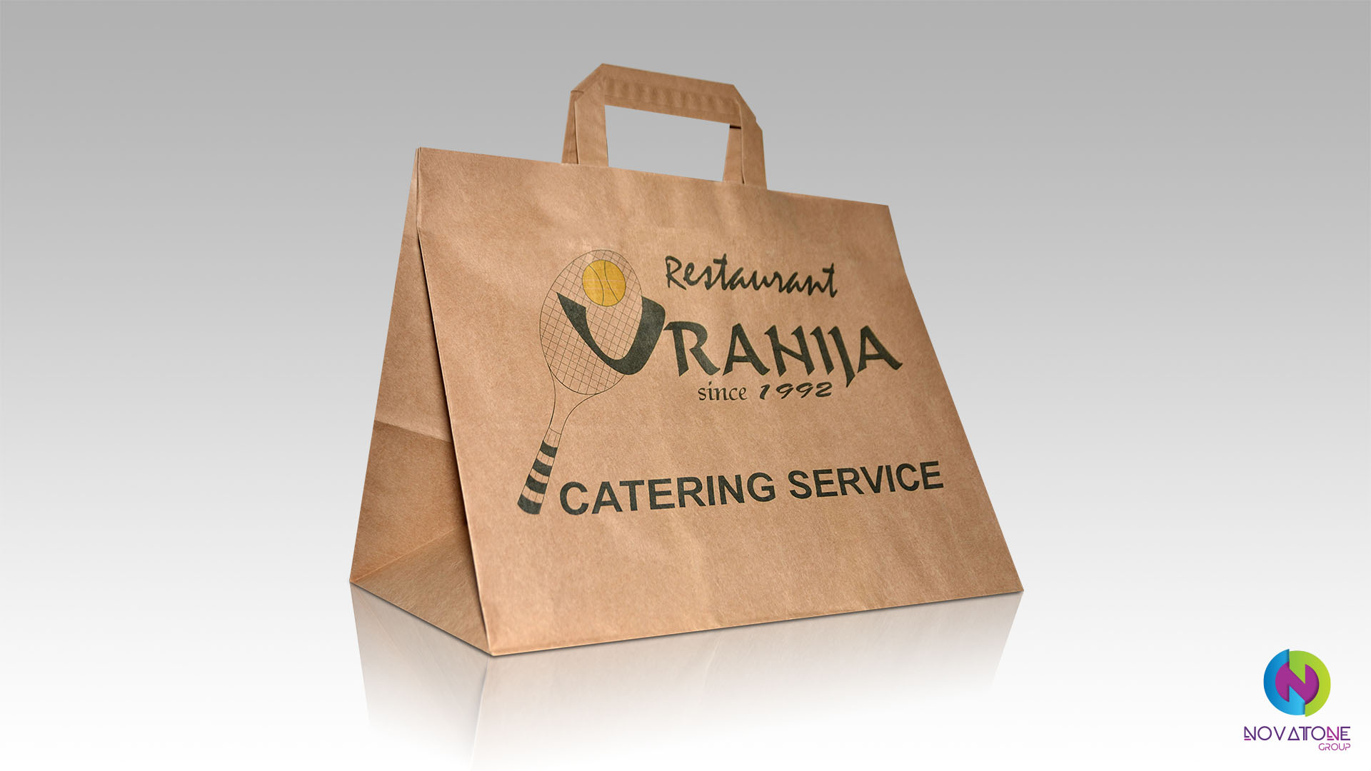 Kraft Paper Bag - Product Photography - Novatone Group - Skopje, Macedonia