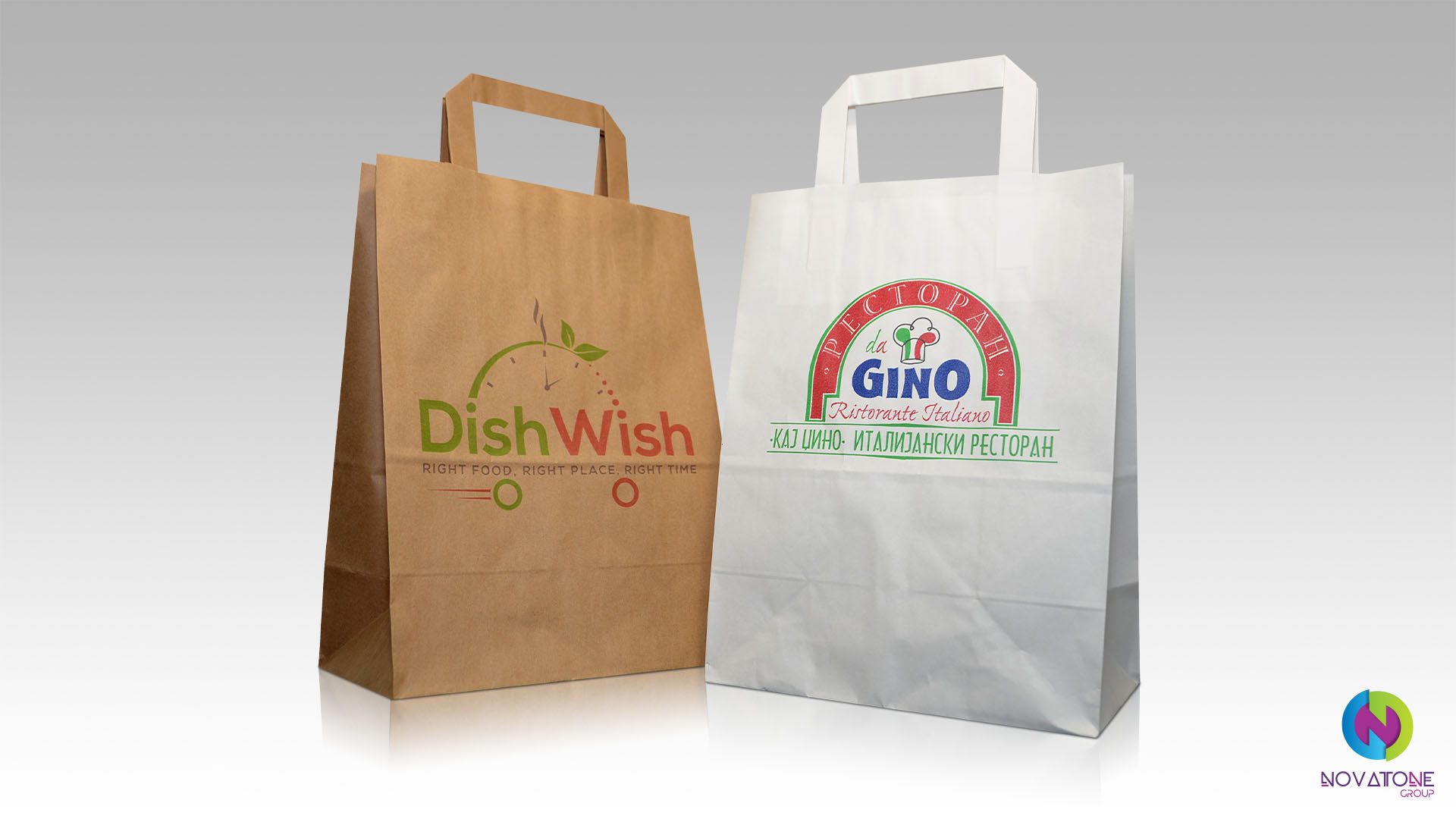 Kraft Paper Bag - Product Photography - Novatone Group - Skopje, Macedonia