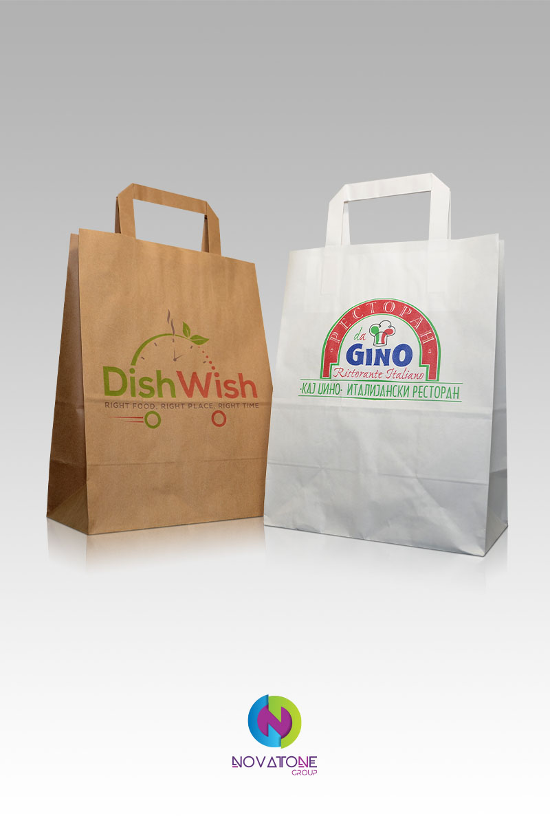 Kraft Paper Bag - Product Photography - Novatone Group - Skopje, Macedonia