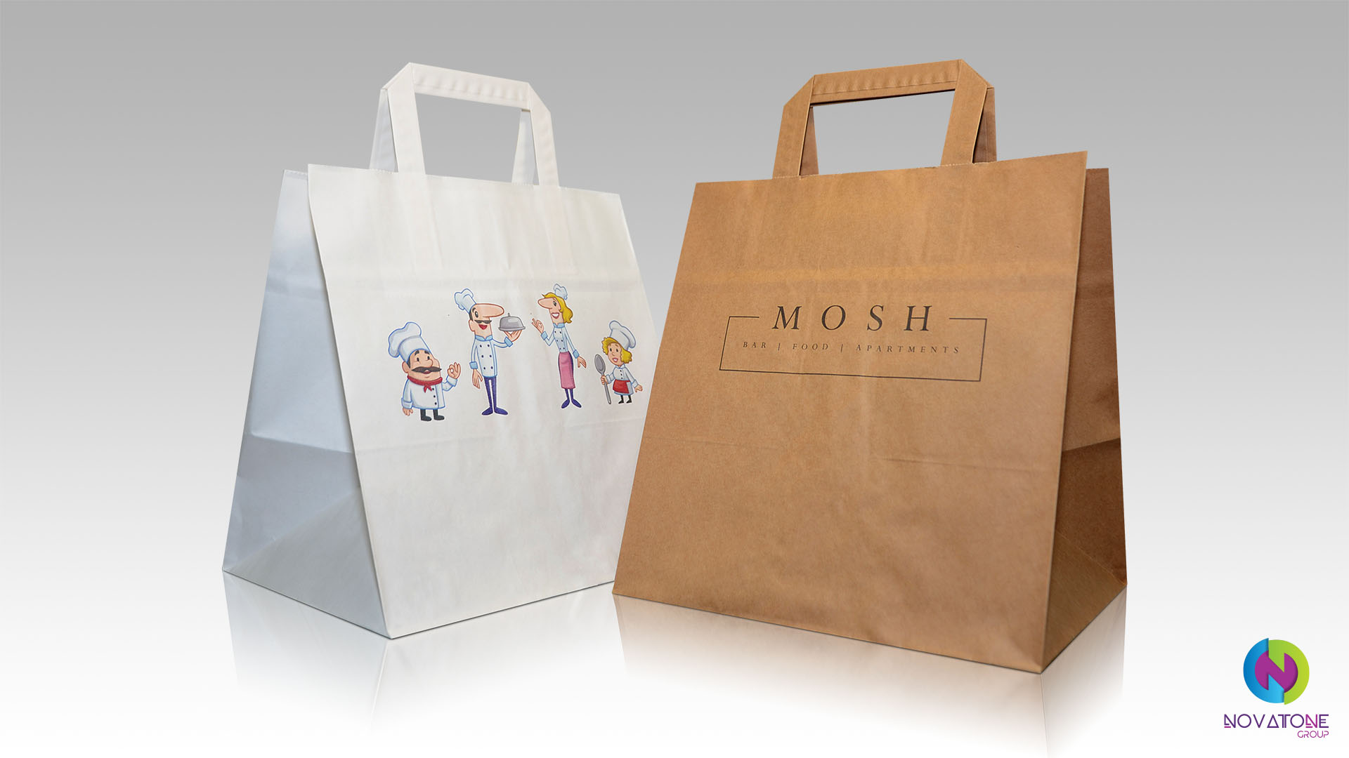 Kraft Paper Bag - Product Photography - Novatone Group - Skopje, Macedonia