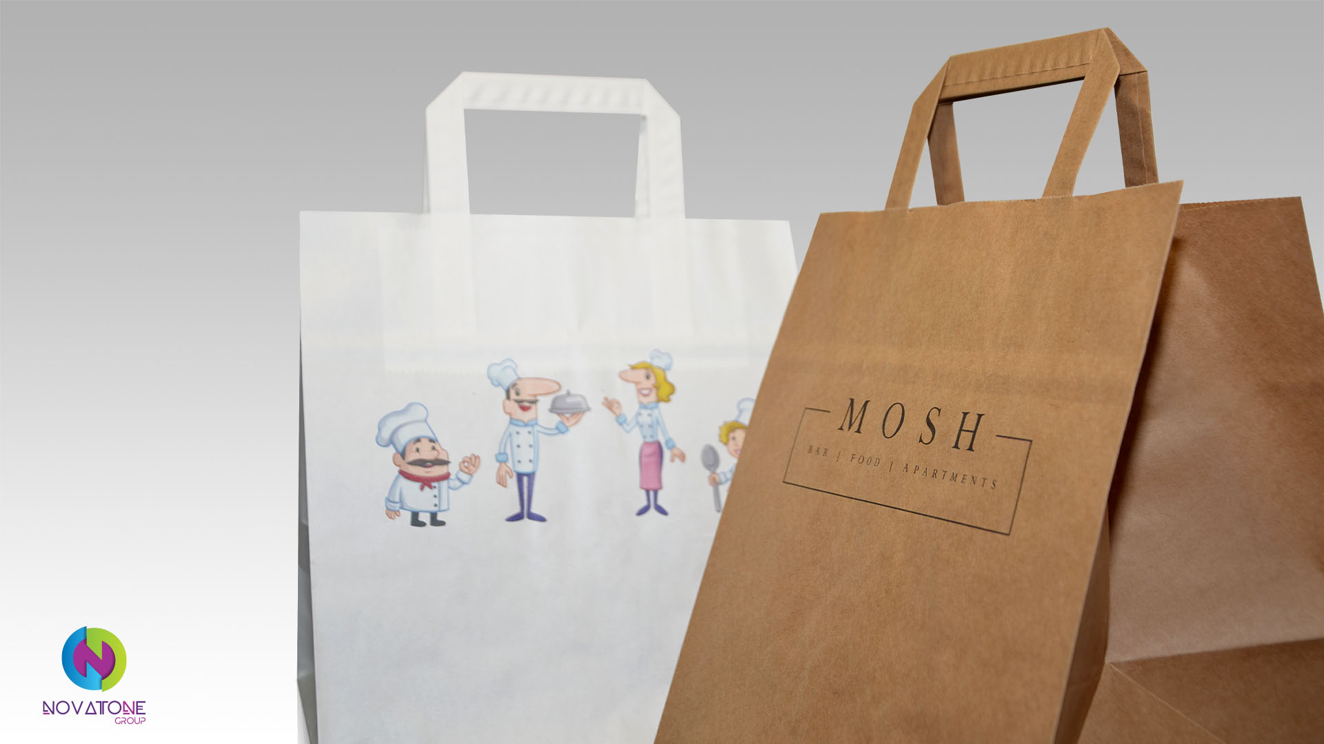 Kraft Paper Bag - Product Photography - Novatone Group - Skopje, Macedonia