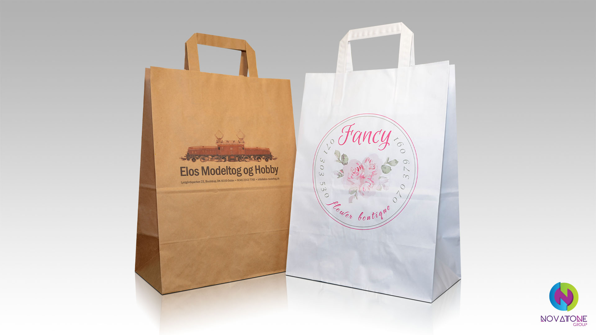 Kraft Paper Bag - Product Photography - Novatone Group - Skopje, Macedonia