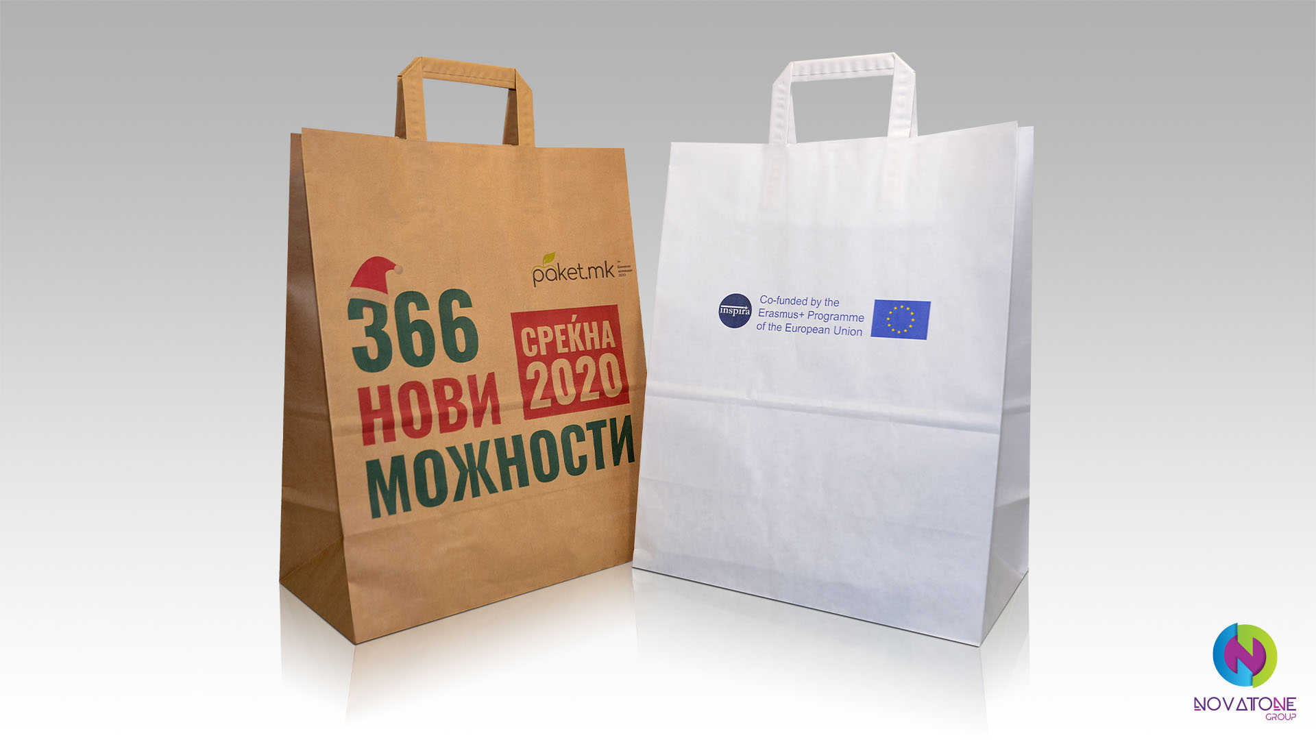 Kraft Paper Bag - Product Photography - Novatone Group - Skopje, Macedonia