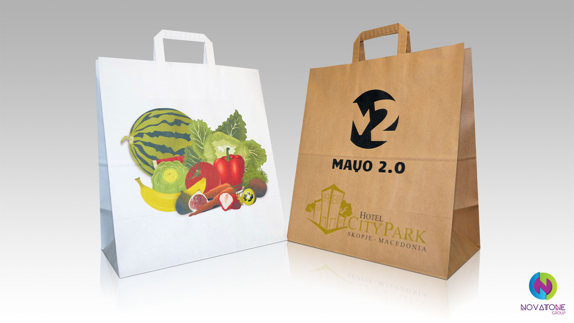 Kraft Paper Bag - Product Photography - Novatone Group - Skopje, Macedonia