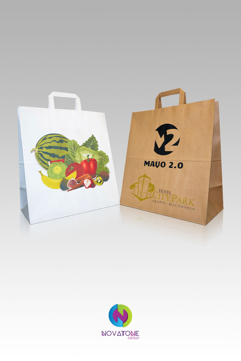 Kraft Paper Bag - Product Photography - Novatone Group - Skopje, Macedonia