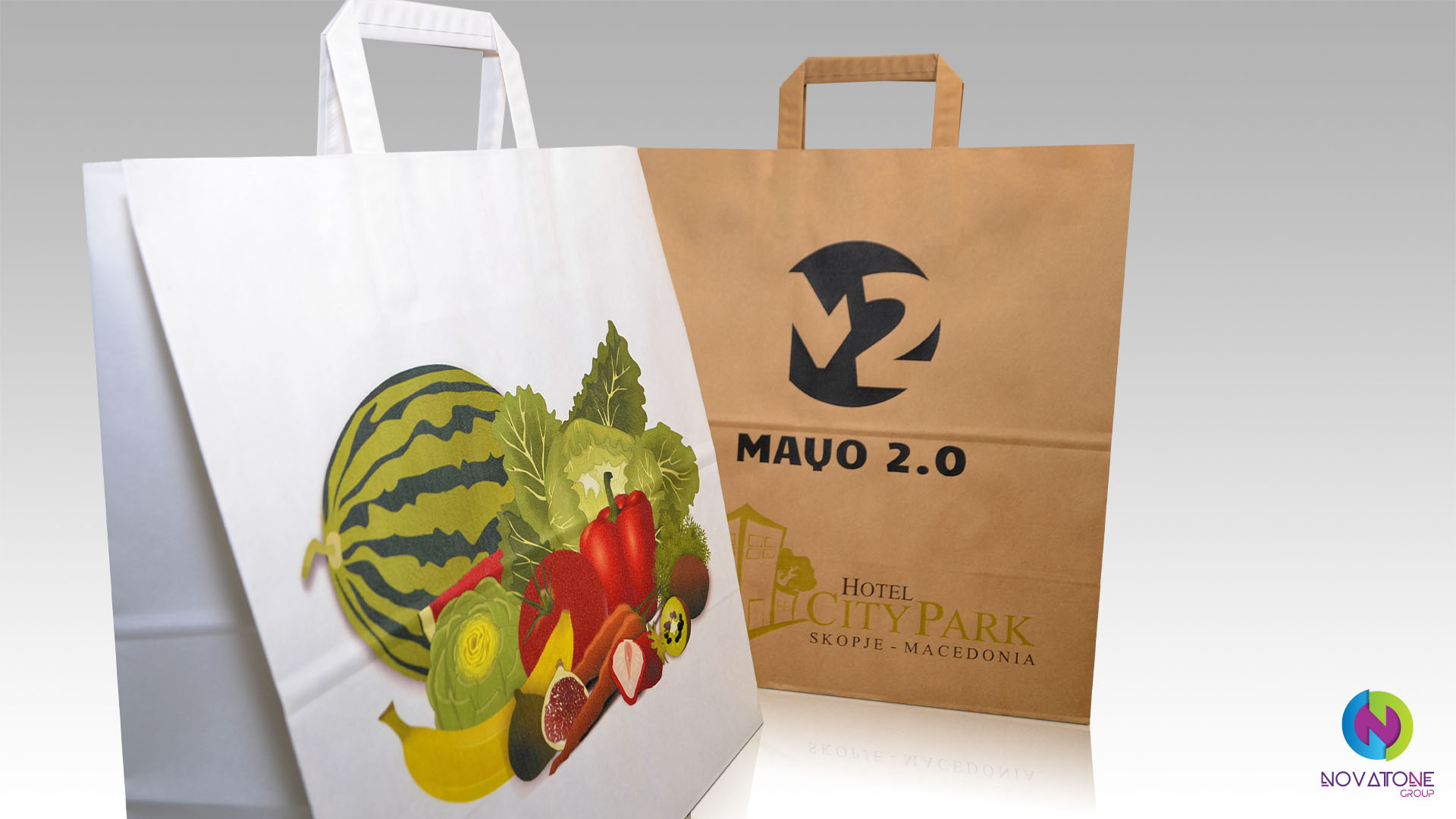 Kraft Paper Bag - Product Photography - Novatone Group - Skopje, Macedonia