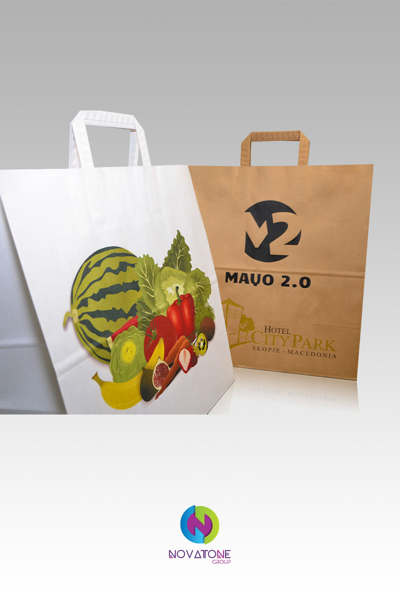 Kraft Paper Bag - Product Photography - Novatone Group - Skopje, Macedonia