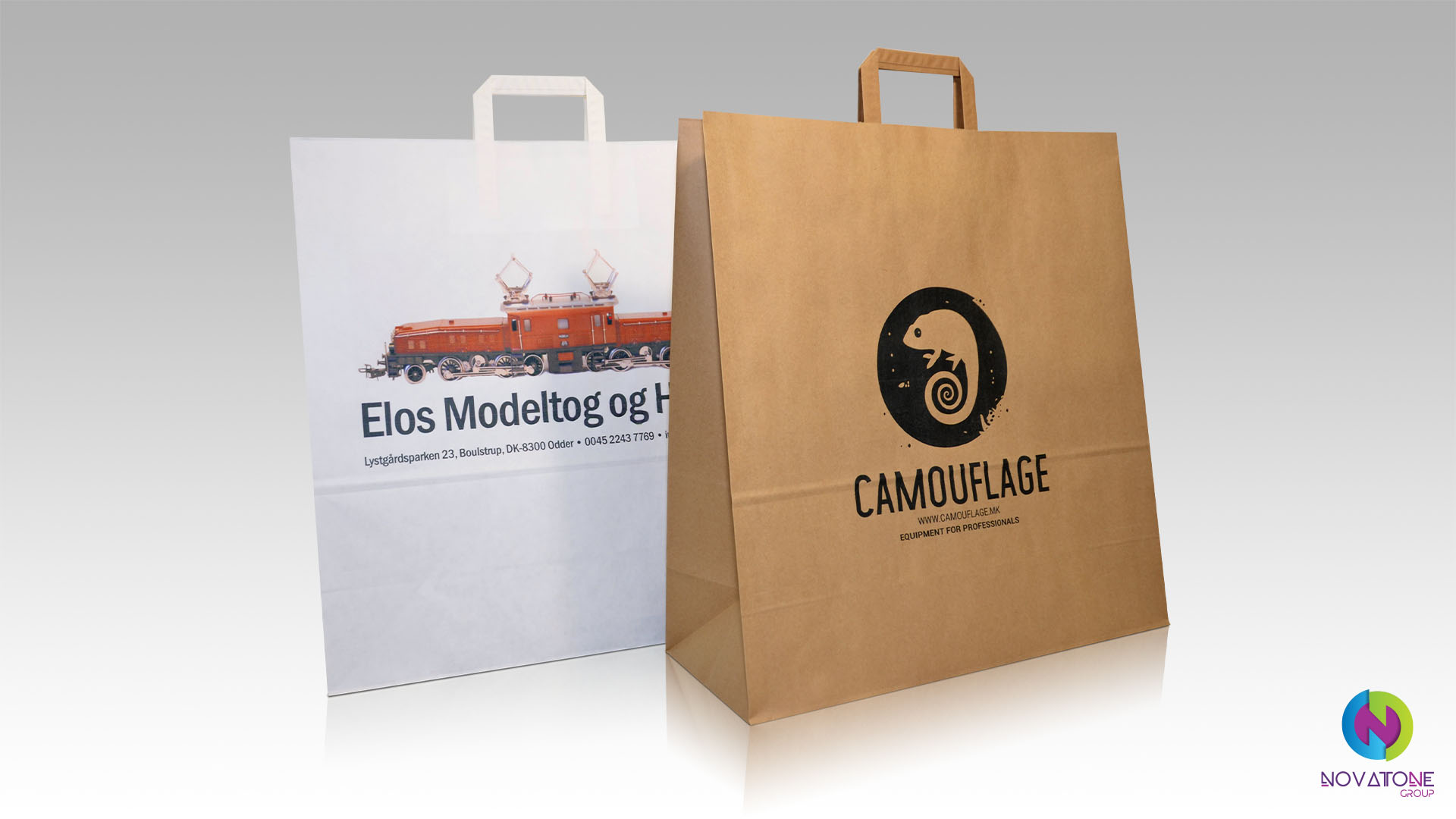 Kraft Paper Bag - Product Photography - Novatone Group - Skopje, Macedonia