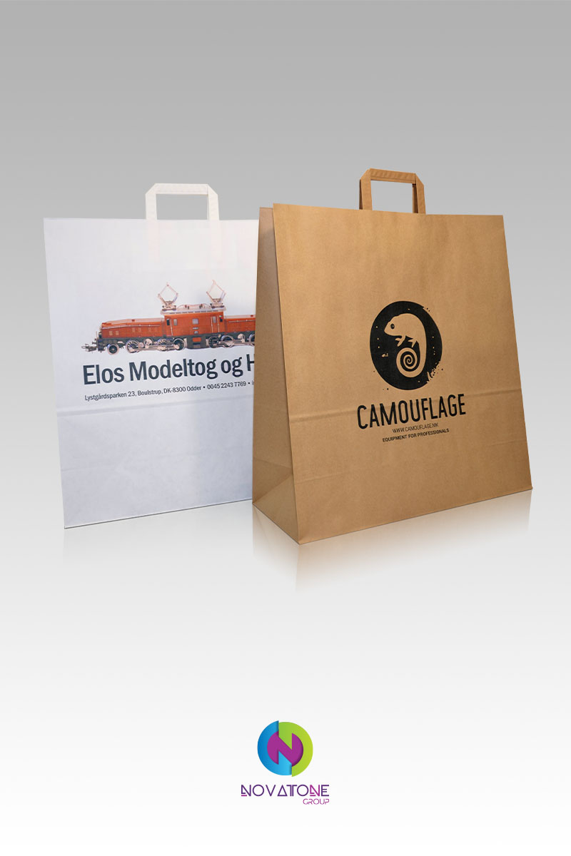 Kraft Paper Bag - Product Photography - Novatone Group - Skopje, Macedonia