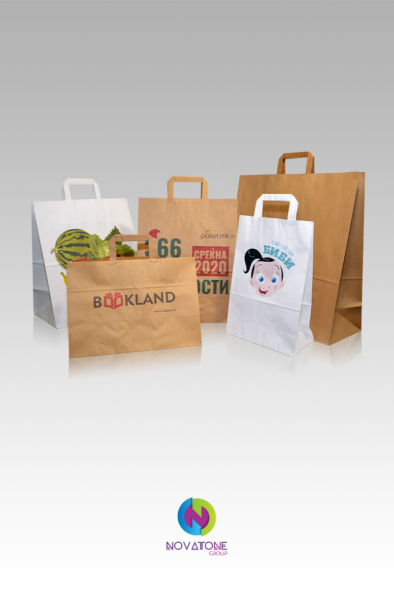 Kraft Paper Bag - Product Photography - Novatone Group - Skopje, Macedonia