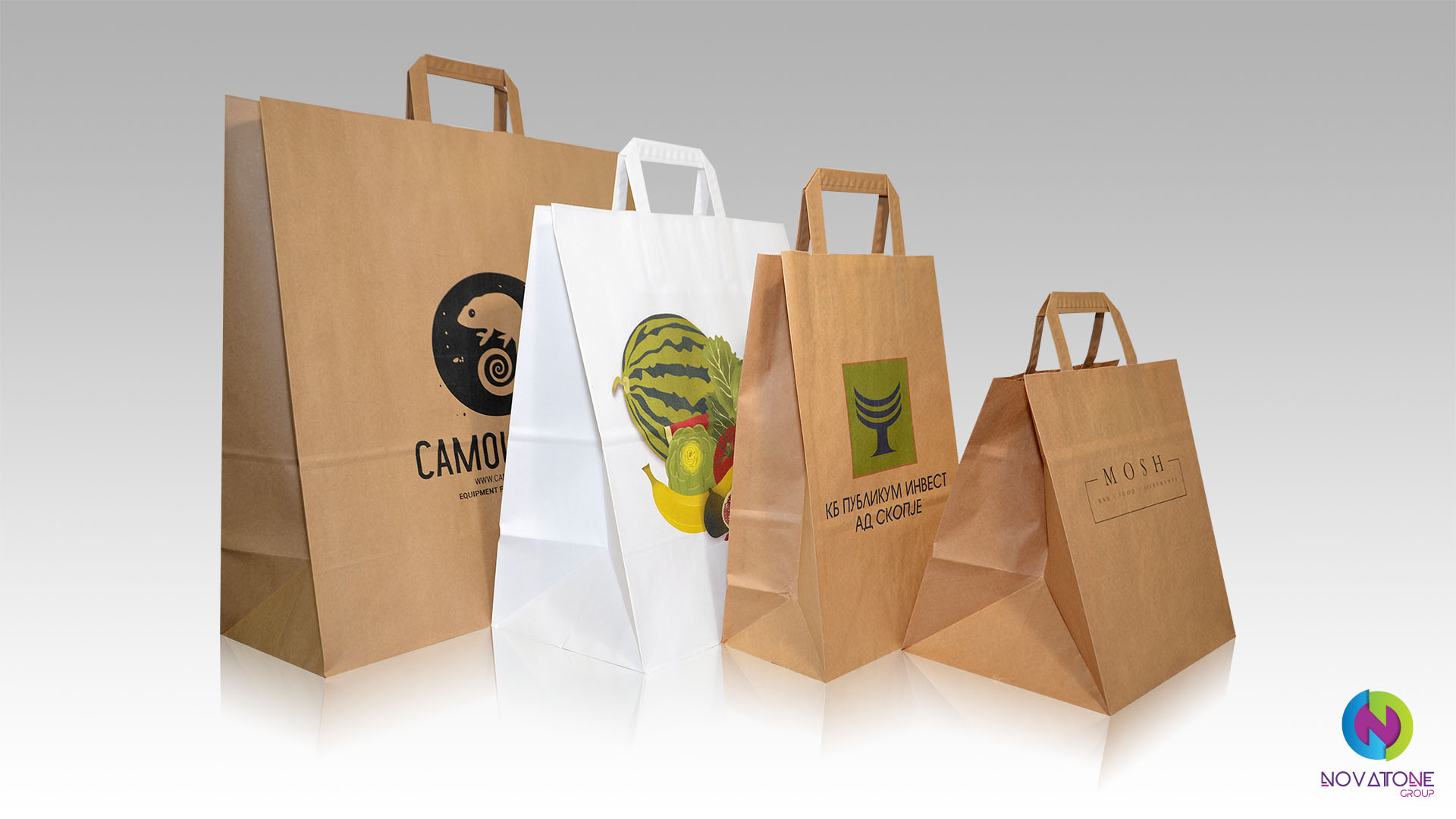 Kraft Paper Bag - Product Photography - Novatone Group - Skopje, Macedonia