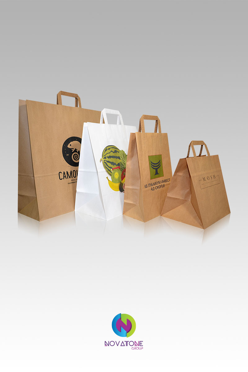 Kraft Paper Bag - Product Photography - Novatone Group - Skopje, Macedonia