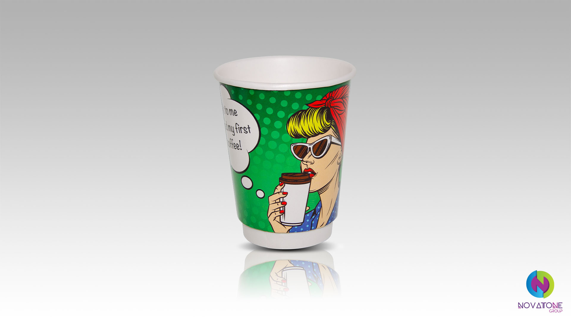 Paper Cups - Product Photography - Novatone Group - Skopje, Macedonia