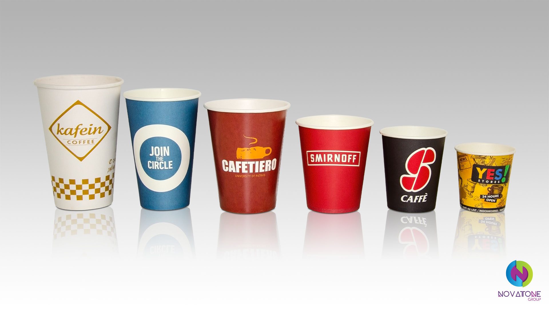 Paper Cups - Product Photography - Novatone Group - Skopje, Macedonia