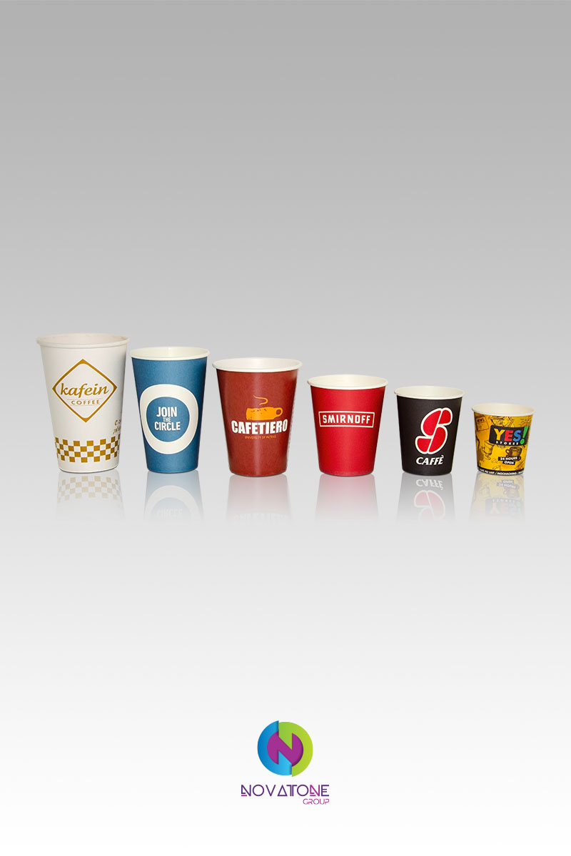 Paper Cups - Product Photography - Novatone Group - Skopje, Macedonia