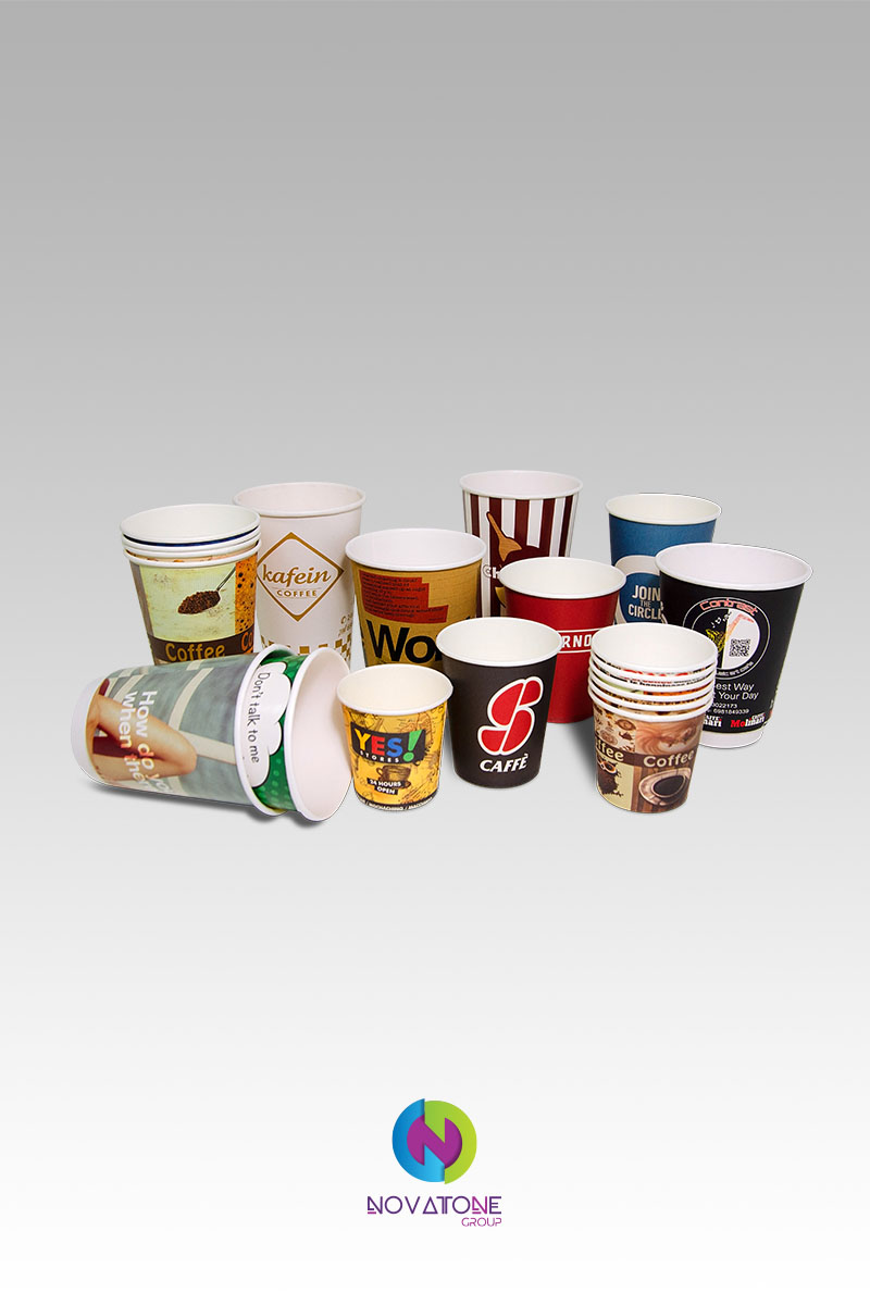Paper Cups - Product Photography - Novatone Group - Skopje, Macedonia