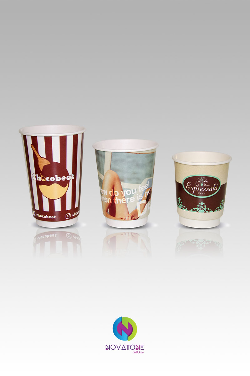 Paper Cups - Product Photography - Novatone Group - Skopje, Macedonia