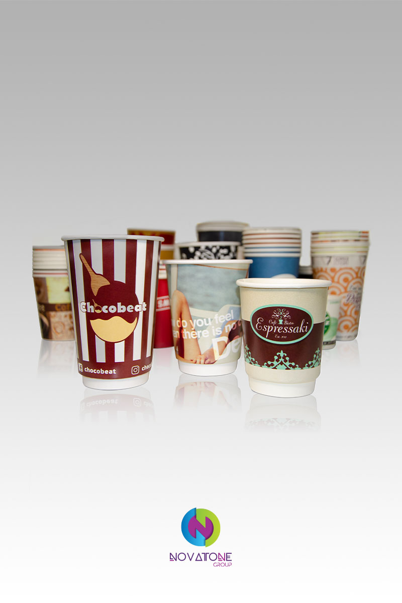Paper Cups - Product Photography - Novatone Group - Skopje, Macedonia