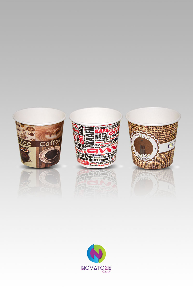 Paper Cups - Product Photography - Novatone Group - Skopje, Macedonia